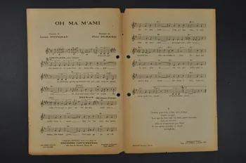 chanson petit format 1965.121.494 Photo Mucem