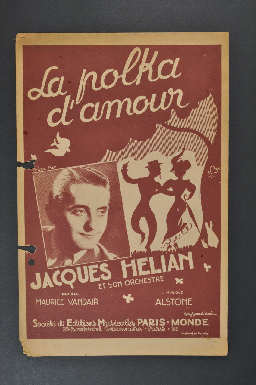 chanson petit format 1965.121.496 Photo Mucem