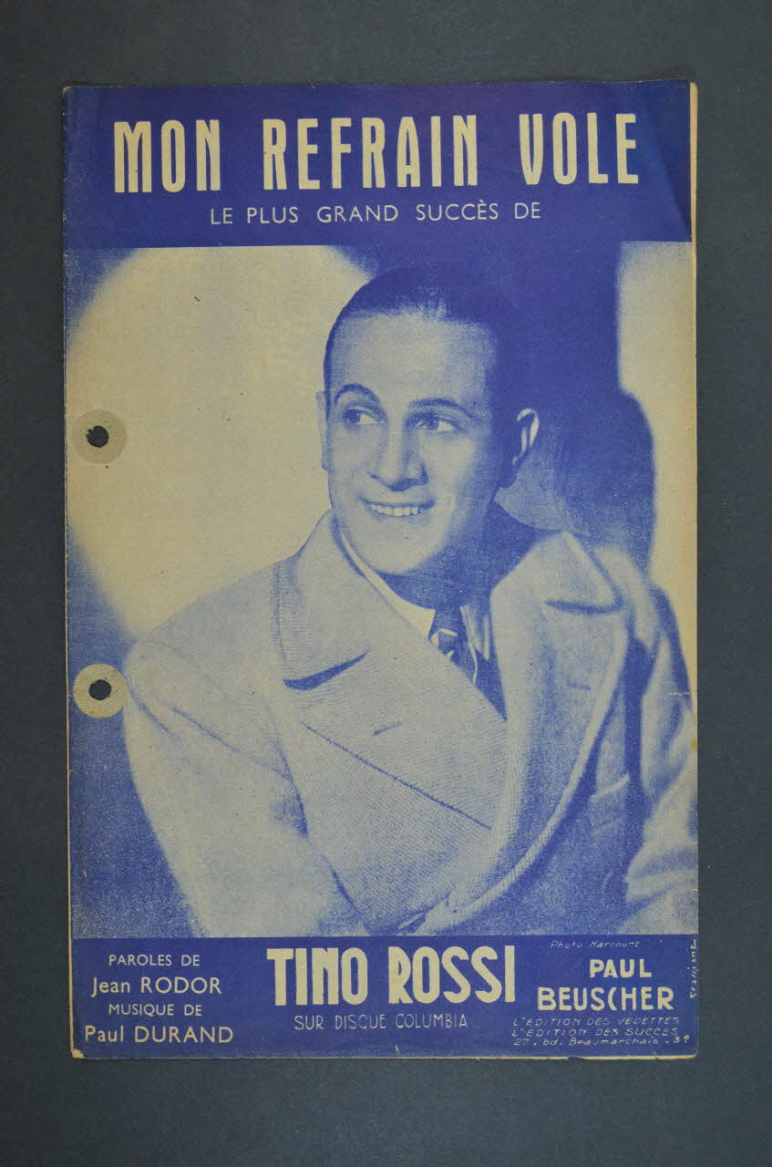 chanson petit format 1965.121.498 Photo Mucem