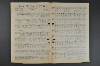chanson petit format 1965.121.50 Photo Mucem