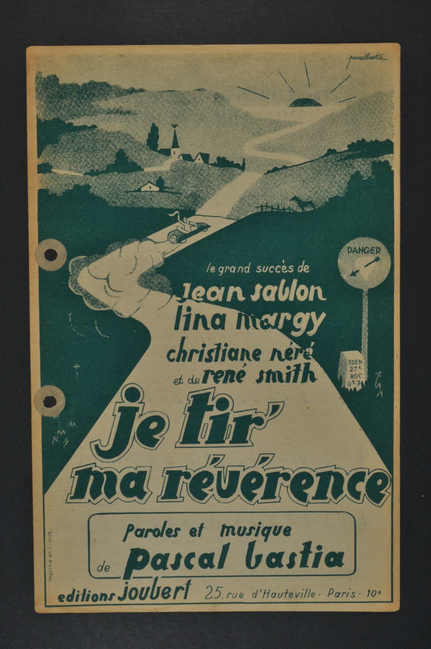 chanson petit format 1965.121.507 Photo Mucem