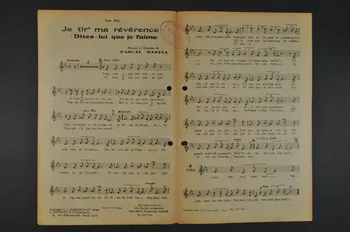 chanson petit format 1965.121.507 Photo Mucem