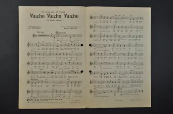 chanson petit format 1965.121.510 Photo Mucem