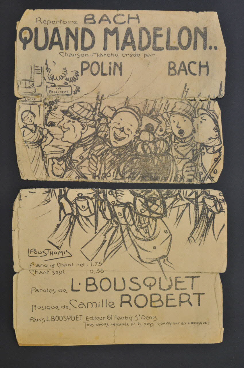 chanson petit format 1965.121.517 Photo Mucem