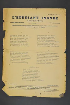 chanson petit format 1965.121.519 Photo Mucem
