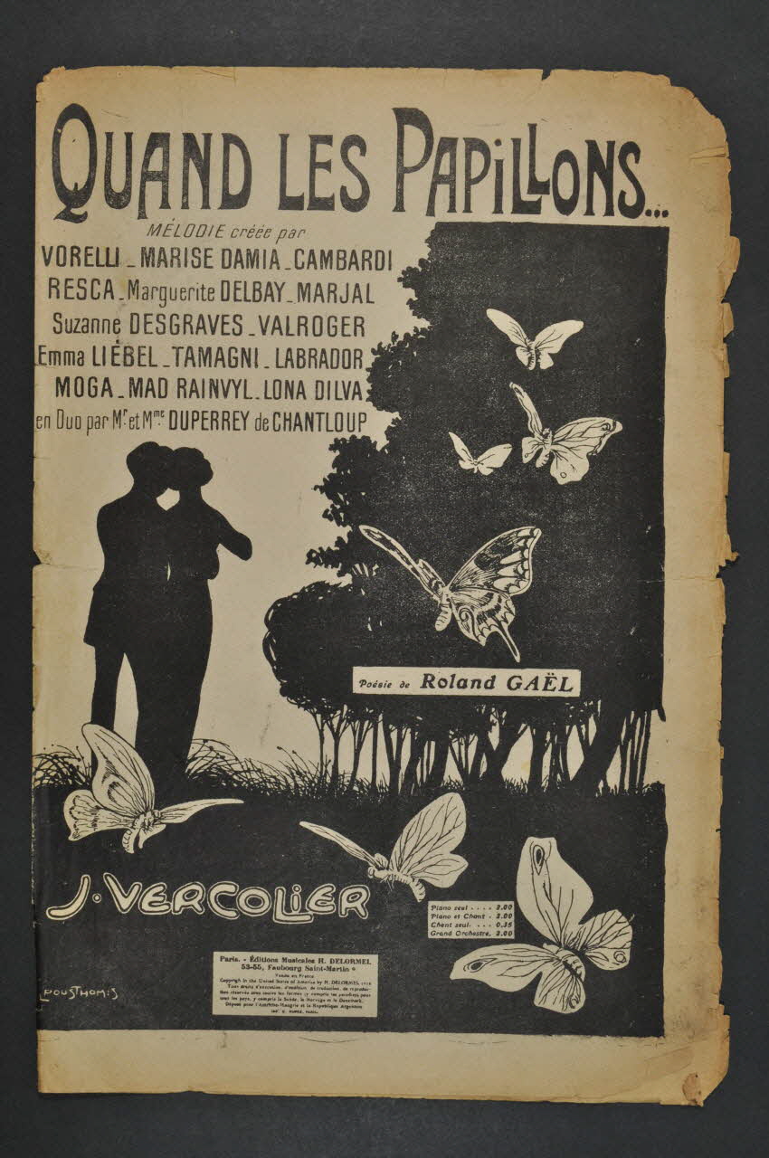 chanson petit format 1965.121.522 Photo Mucem