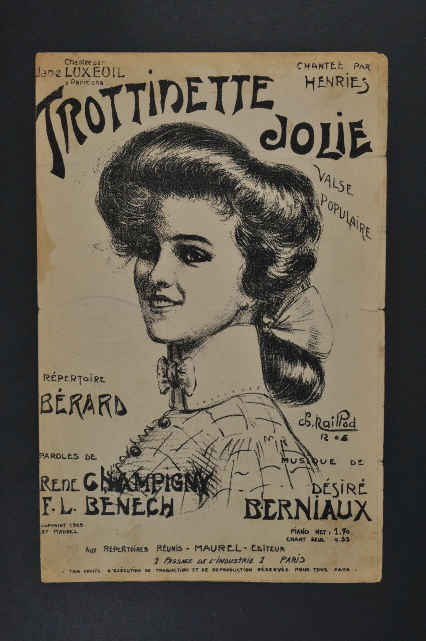 chanson petit format 1965.121.523 Photo Mucem