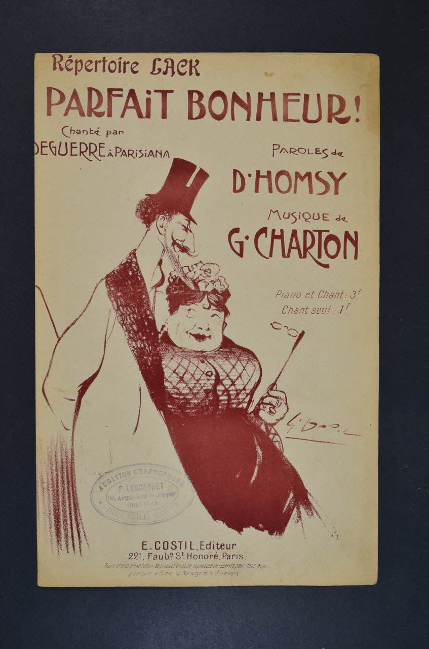 chanson petit format 1965.121.524 Photo Mucem