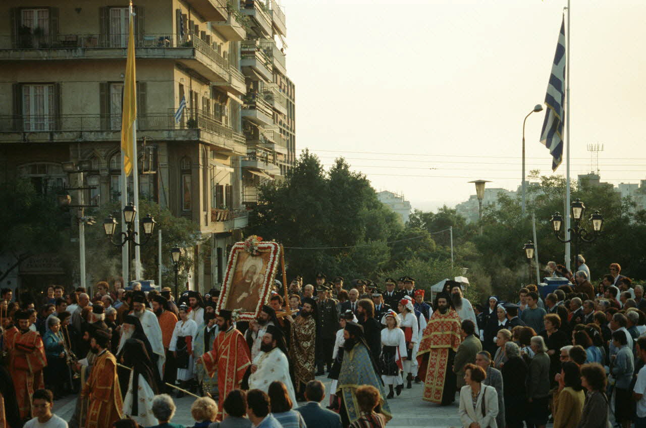 Jean Cuisenier photographie Enquête conduite par Jean Cuisenier en Bulgarie et en Grèce Macédoine centrale, Grèce 1995/10/1 Ph.1995.92.67 Photo