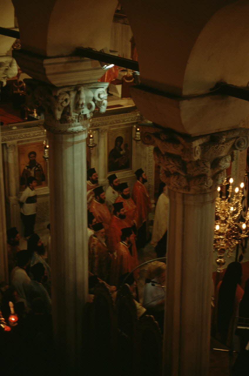 Jean Cuisenier photographie Enquête conduite par Jean Cuisenier en Bulgarie et en Grèce Macédoine centrale, Grèce 1995/10/1 Ph.1995.92.68 Photo