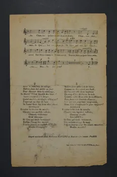 chanson petit format 1965.121.532 Photo Mucem