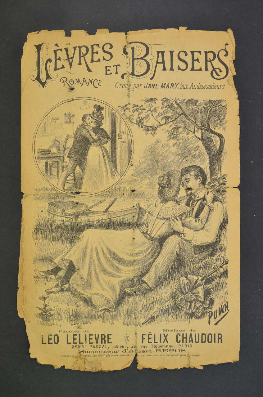 chanson petit format 1965.121.535 Photo Mucem