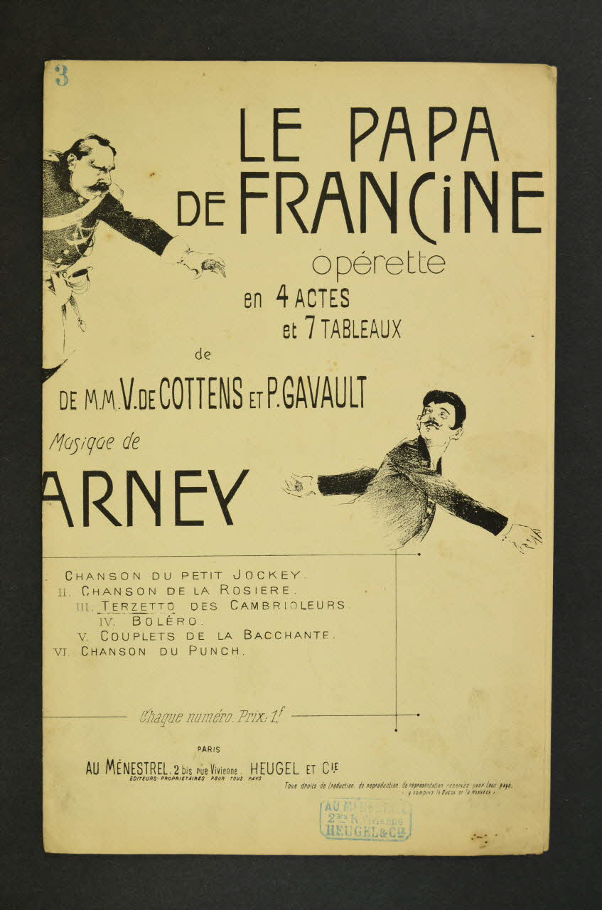 chanson petit format 1965.121.537 Photo Mucem