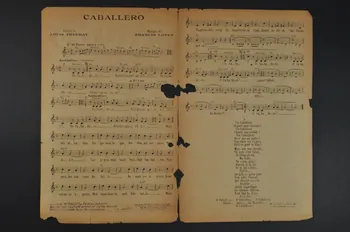 chanson petit format 1965.121.54  Photo Mucem