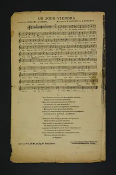 chanson petit format 1965.121.546  Photo Mucem