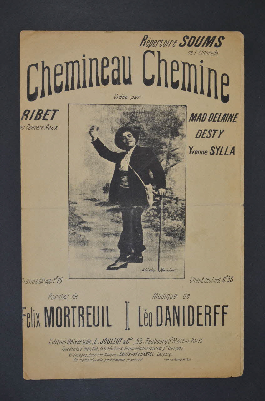 chanson petit format 1965.121.549 Photo Mucem