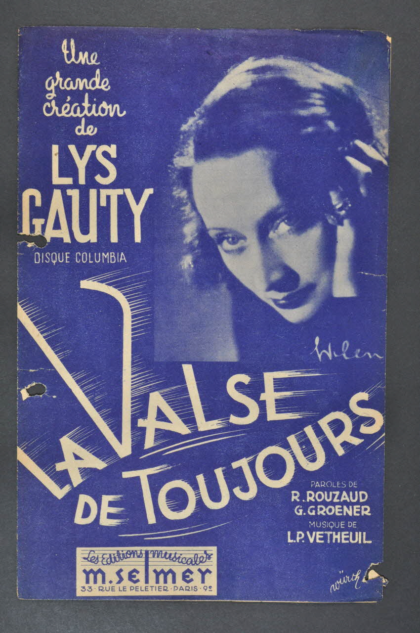 chanson petit format 1965.121.554 Photo Mucem