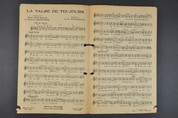 chanson petit format 1965.121.554 Photo Mucem