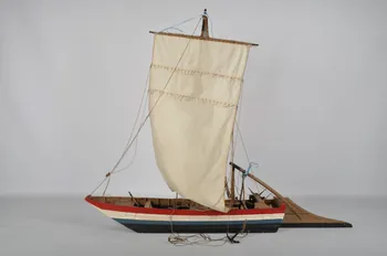 Michel Charpentier maquette de bateau Toue de Loire Centre, France 1966 1966.12.1.1-12 Photo Mucem