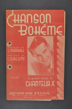 chanson petit format 1965.121.61 Photo Mucem