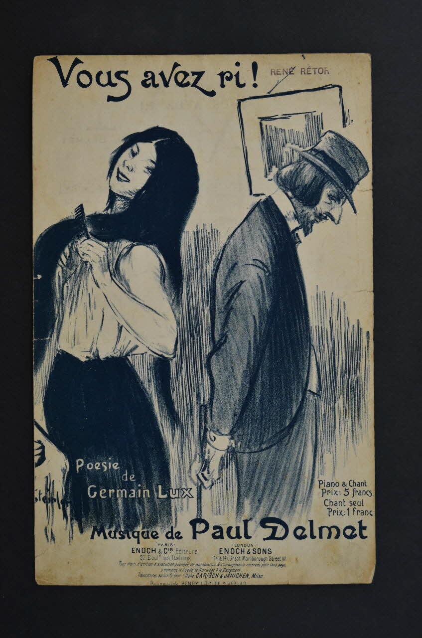 chanson petit format 1966.121.102 Photo Mucem