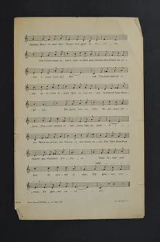 Henri Bernard ; Paul Delmet ; Enoch & Cie chanson petit format 1898 1966.121.103 Photo Mucem