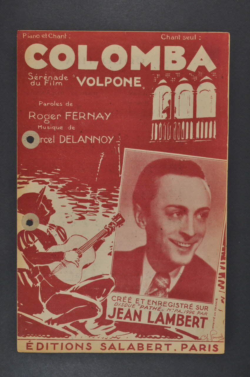 chanson petit format 1965.121.72 Photo Mucem