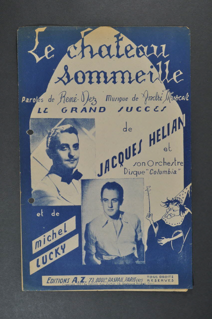 chanson petit format 1965.121.73 Photo Mucem