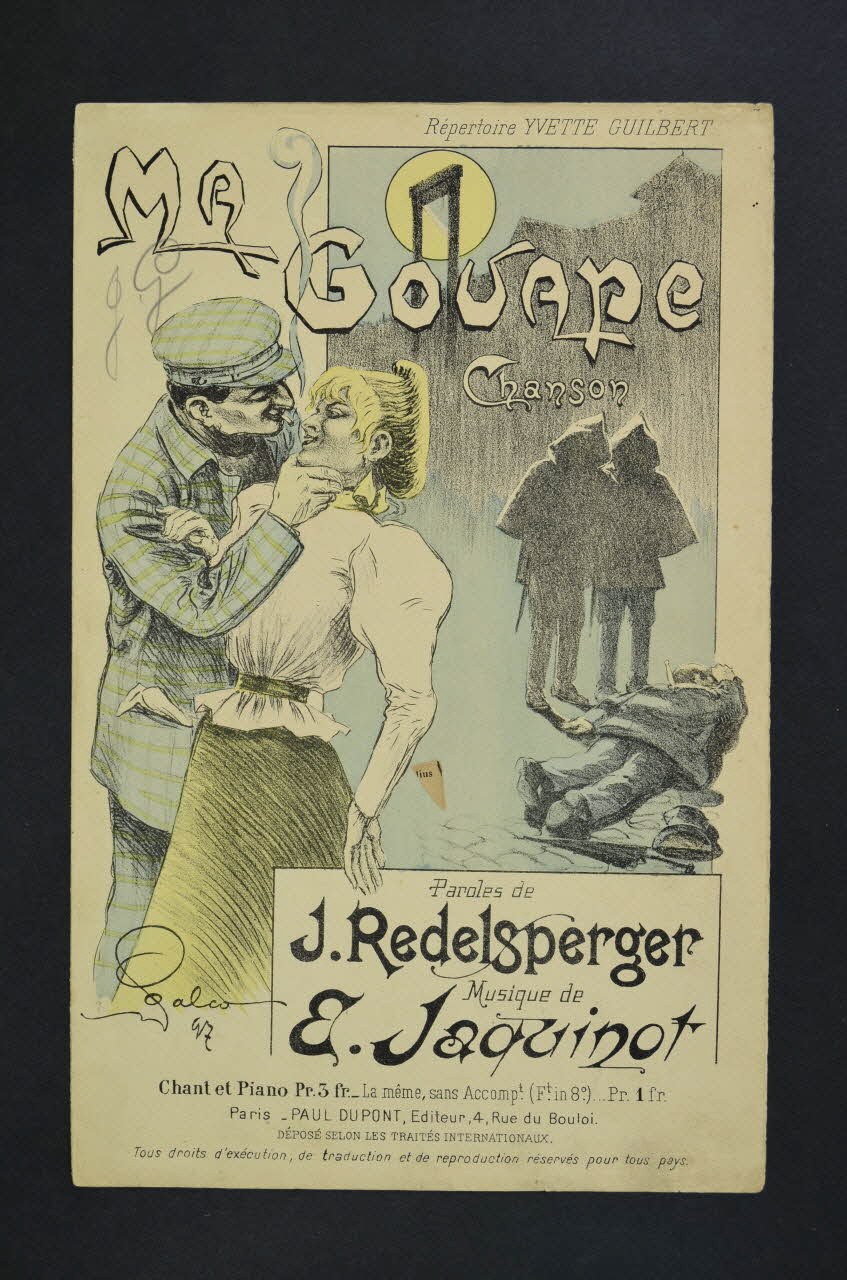 chanson petit format 1966.121.112 Photo Mucem