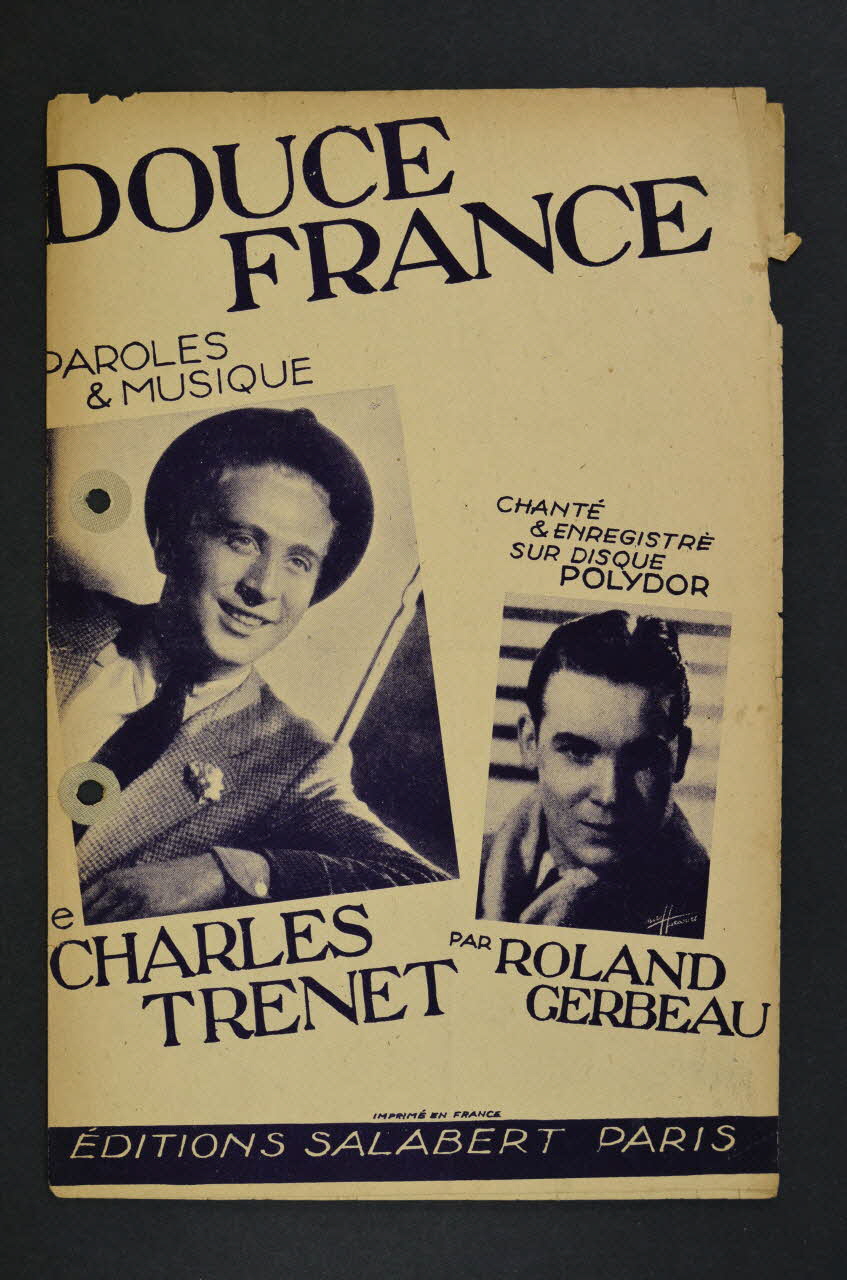 chanson petit format 1965.121.80 Photo Mucem