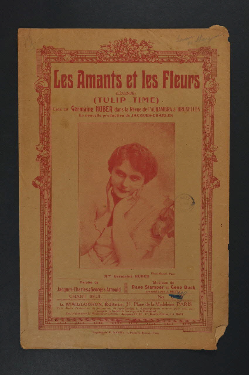 chanson petit format 1966.121.120 Photo Mucem