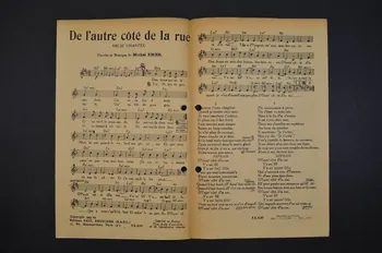chanson petit format 1965.121.82 Photo Mucem