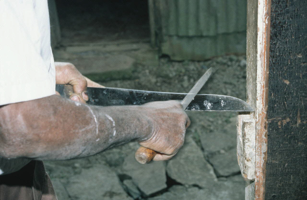 photographie Enquête conduite par Arnauld Martin sur l'Ile de La Réunion (Juillet-Août 1998) Ph.2000.15.733 Photo Mucem / Arnaud Martin