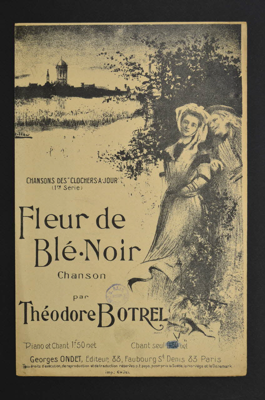 chanson petit format 1966.121.130 Photo Mucem