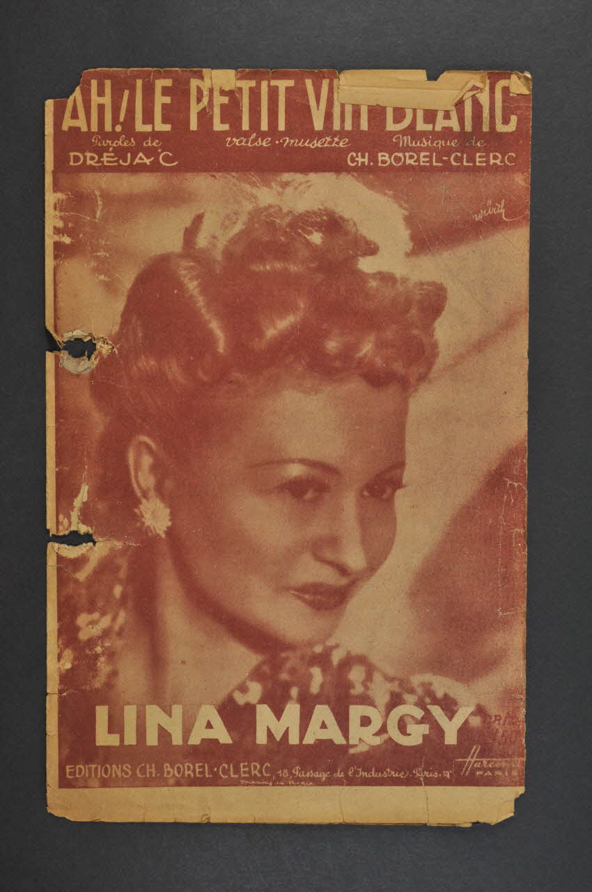 chanson petit format 1965.121.91 Photo Mucem