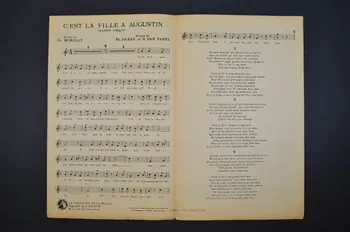 chanson petit format 1966.121.133 Photo Mucem