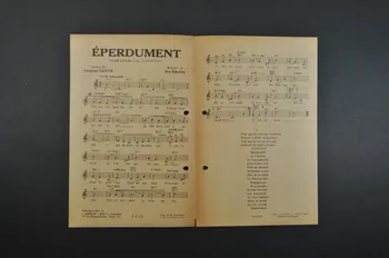 Jacques Larue ; Joe Hajos ; Rose Avril ; André Dassary ; Arpège; chanson petit format 1947 1965.121.94 Photo Mucem