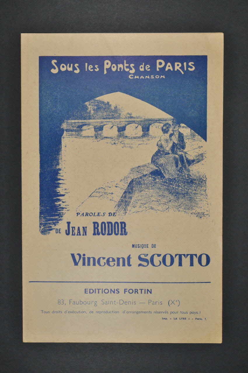 chanson petit format 1965.128.6 Photo Mucem