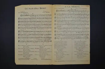 Jean Boyer ; Léo Fils Lelièvre ; Emile Ronn ; Léo Daniderff ; Arlequin édition; recueil petit format Île-de-France, France 1926 1965.133.14 Photo Mucem