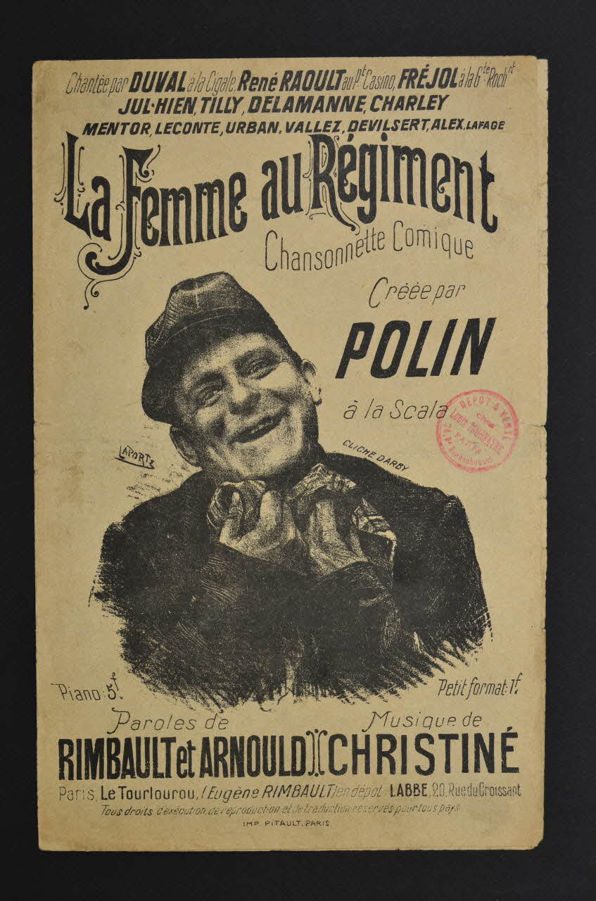 chanson petit format 1966.121.156 Photo Mucem