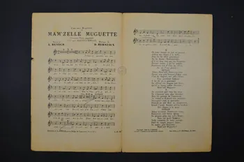 chanson petit format 1966.121.16 Photo Mucem