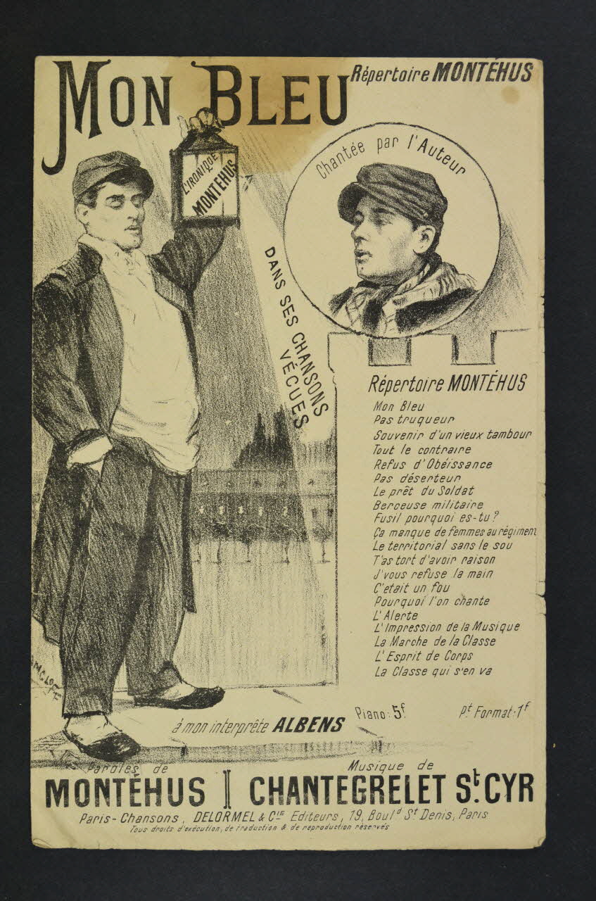 chanson petit format 1966.121.160 Photo Mucem