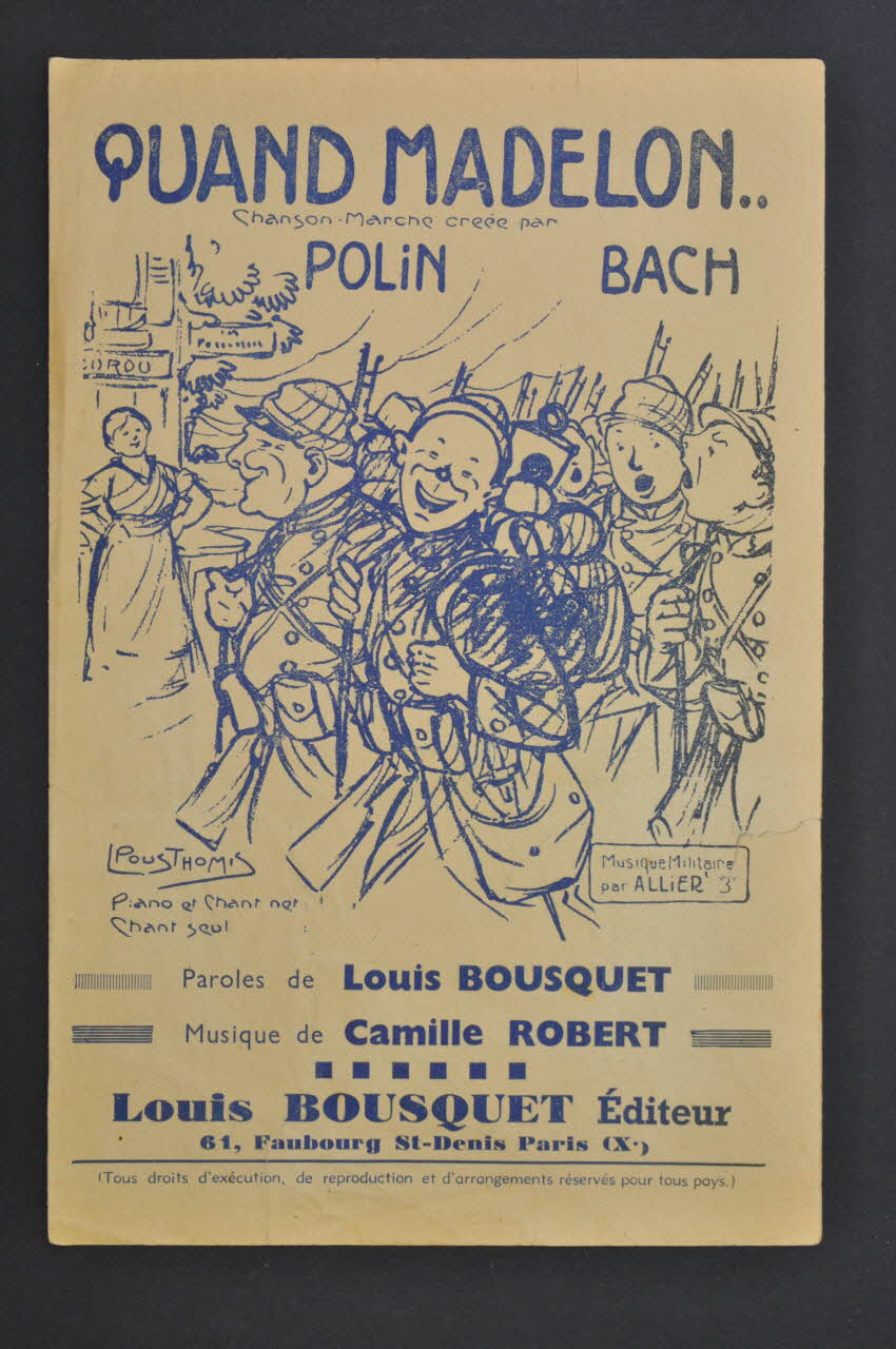 chanson petit format 1966.121.162 Photo Mucem