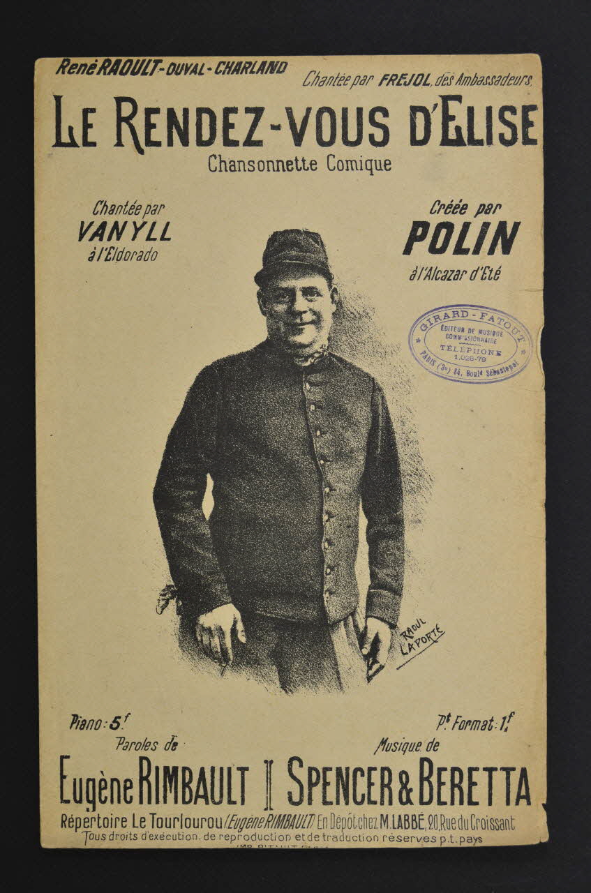 chanson petit format 1966.121.163 Photo Mucem