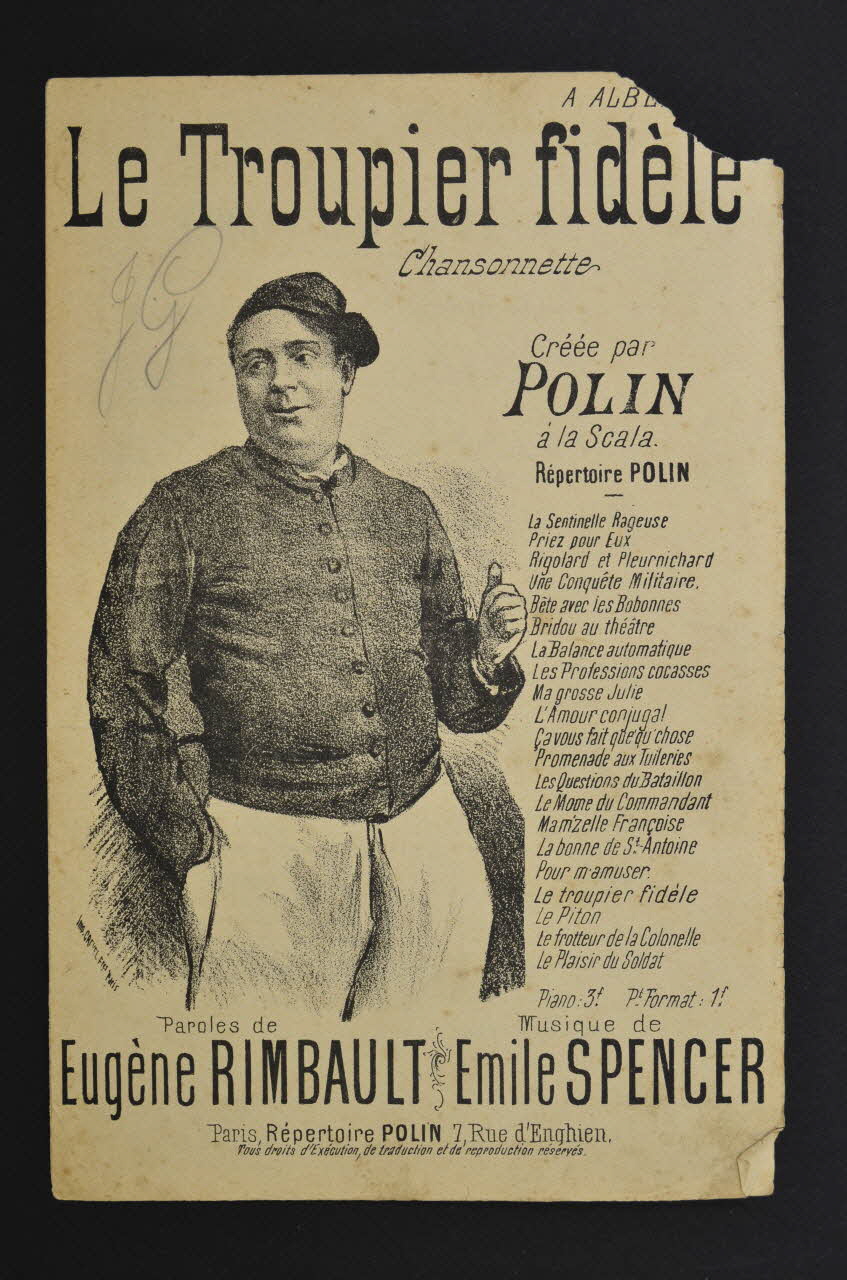 chanson petit format 1966.121.169 Photo Mucem