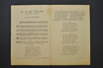 chanson petit format 1966.121.171 Photo Mucem