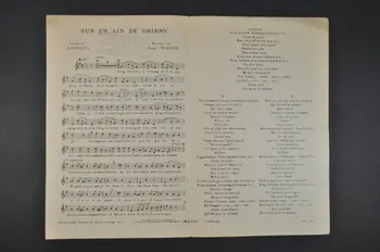 chanson petit format 1965.134.38 Photo Mucem