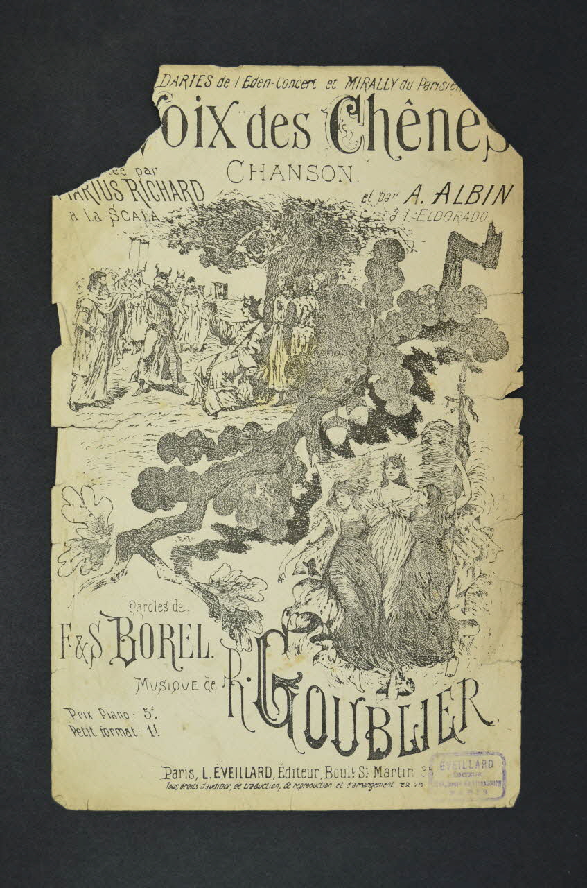 chanson petit format 1965.134.48 Photo Mucem