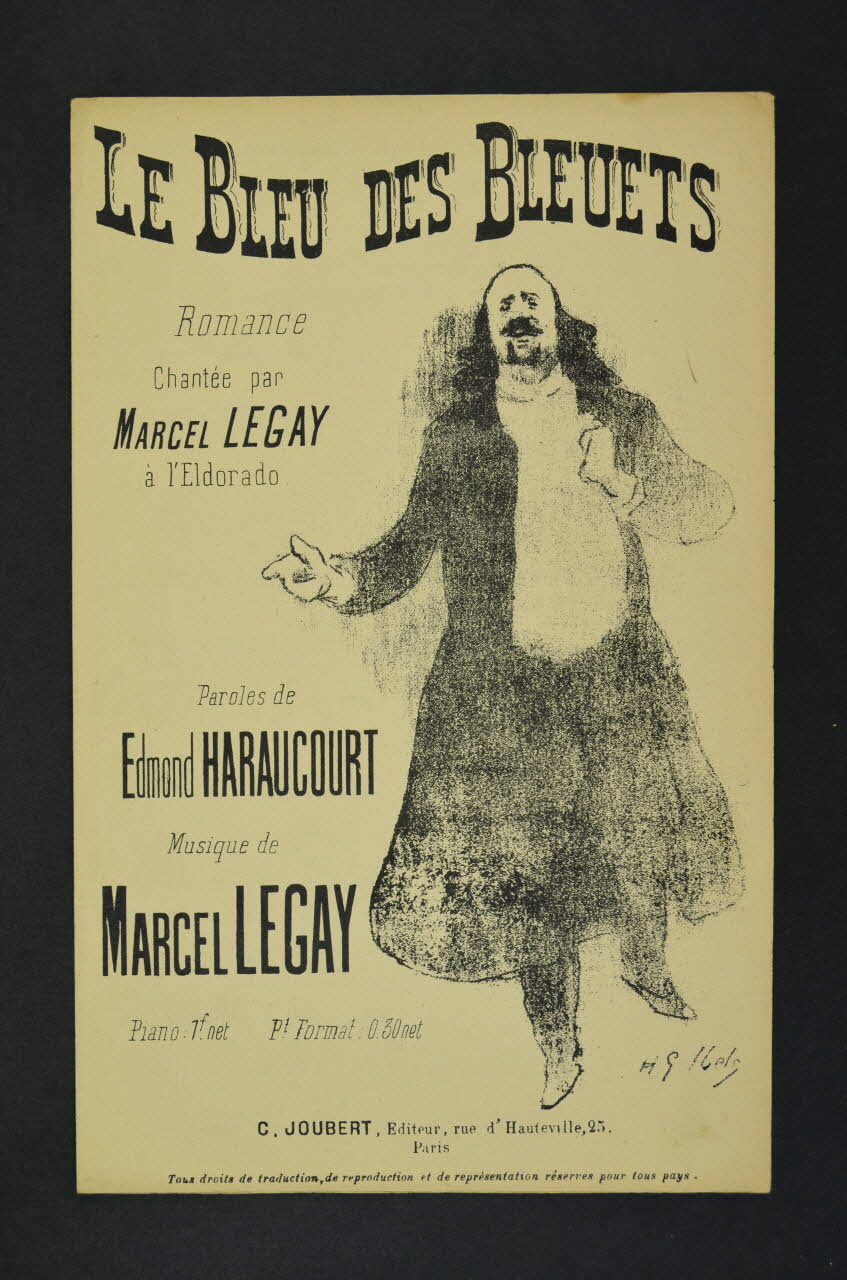 chanson petit format 1966.121.201 Photo Mucem