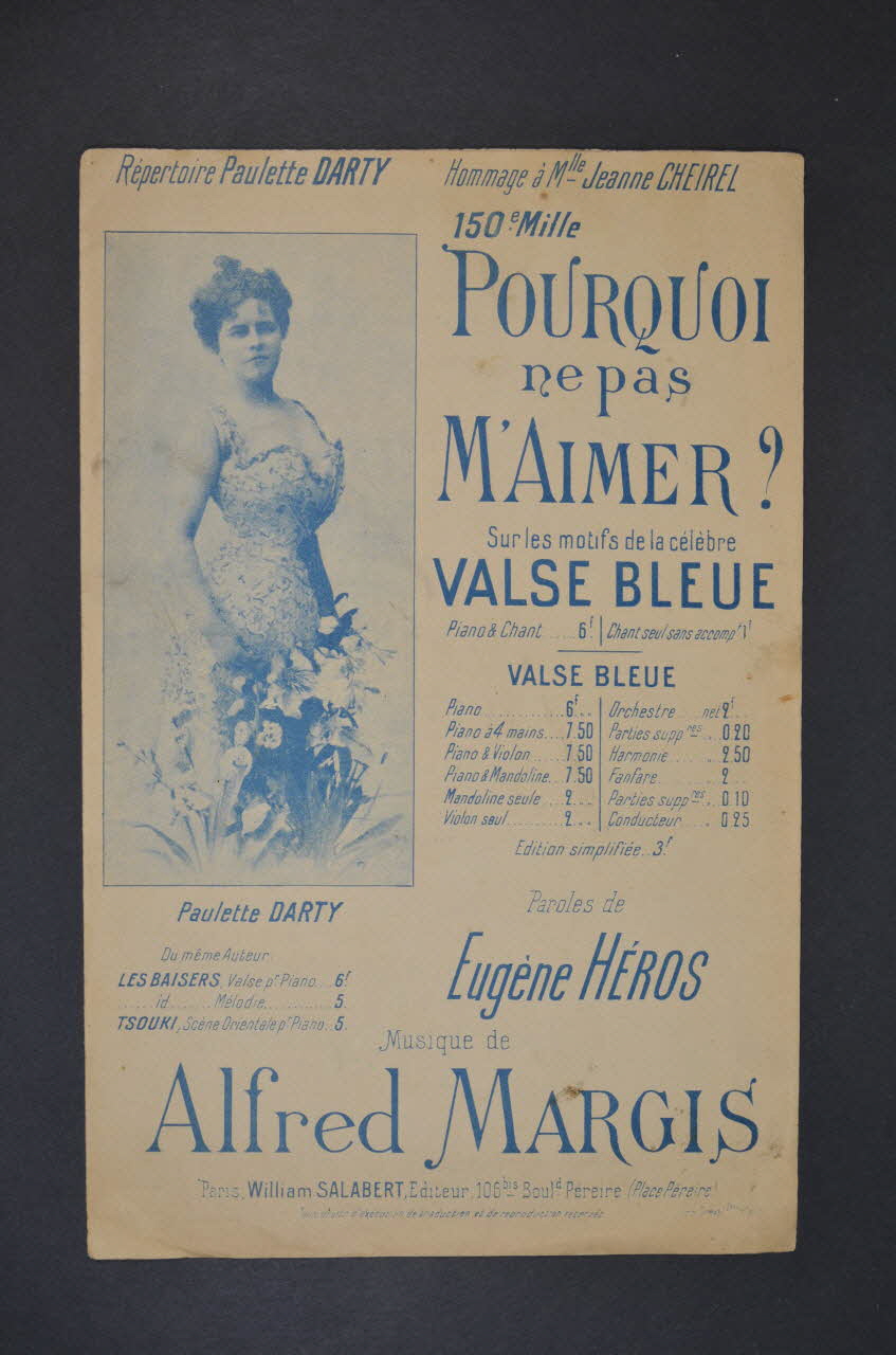 chanson petit format 1965.134.51 Photo Mucem